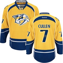 Authentic Reebok Adult Matt Cullen Home Jersey - NHL 7 Nashville Predators