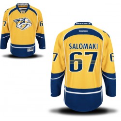 Authentic Reebok Adult Miikka Salomaki Home Jersey - NHL 67 Nashville Predators
