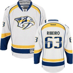 Authentic Reebok Adult Mike Ribeiro Away Jersey - NHL 63 Nashville Predators