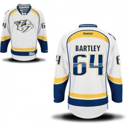 Authentic Reebok Adult Victor Bartley Away Jersey - NHL 64 Nashville Predators
