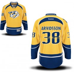 Authentic Reebok Adult Viktor Arvidsson Home Jersey - NHL 38 Nashville Predators