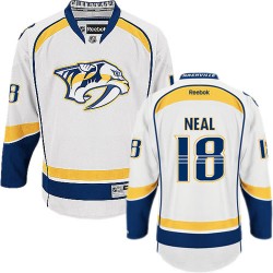 Authentic Reebok Adult James Neal Away Jersey - NHL 18 Nashville Predators