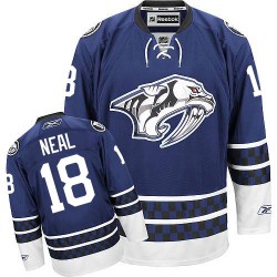 Authentic Reebok Adult James Neal Third Jersey - NHL 18 Nashville Predators