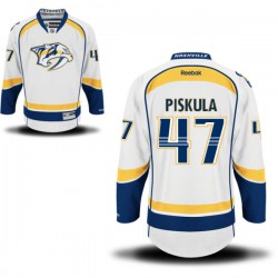 Authentic Reebok Adult Joe Piskula Away Jersey - NHL 47 Nashville Predators