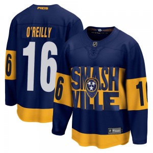 Breakaway Fanatics Branded Youth Cal O'Reilly Navy 2022 Stadium Series Jersey - NHL Nashville Predators