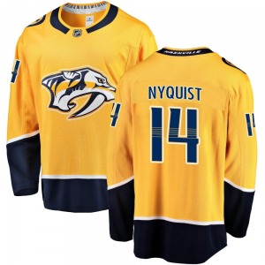Breakaway Fanatics Branded Youth Gustav Nyquist Gold Home Jersey - NHL Nashville Predators