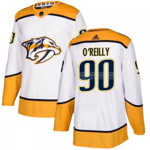 Authentic Adidas Youth Ryan O'Reilly White Away Jersey - NHL Nashville Predators