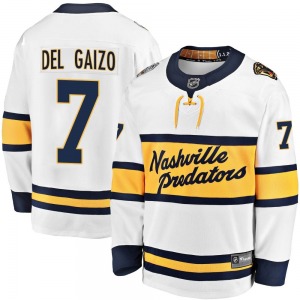 Breakaway Fanatics Branded Youth Marc Del Gaizo White 2020 Winter Classic Player Jersey - NHL Nashville Predators