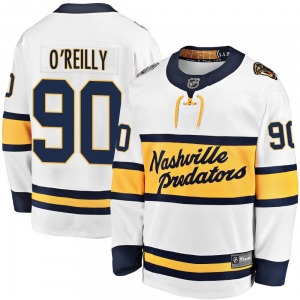 Breakaway Fanatics Branded Youth Ryan O'Reilly White 2020 Winter Classic Player Jersey - NHL Nashville Predators