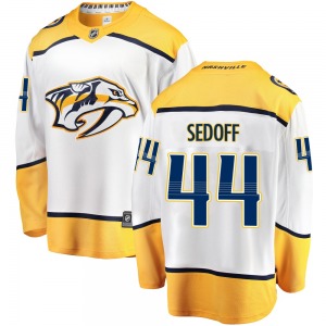 Breakaway Fanatics Branded Youth Christoffer Sedoff White Away Jersey - NHL Nashville Predators