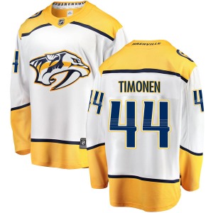 Breakaway Fanatics Branded Youth Kimmo Timonen White Away Jersey - NHL Nashville Predators