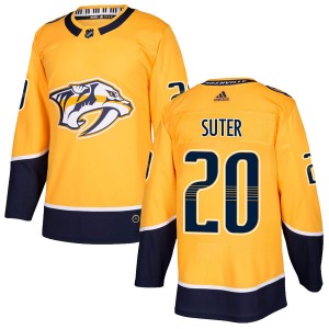 Authentic Adidas Youth Ryan Suter Gold Home Jersey - NHL Nashville Predators