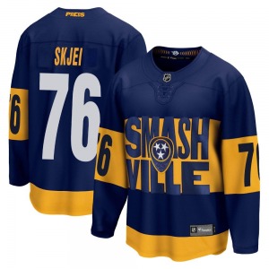 Breakaway Fanatics Branded Youth Brady Skjei Navy 2022 Stadium Series Jersey - NHL Nashville Predators