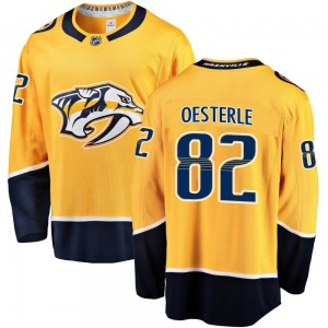 Breakaway Fanatics Branded Youth Jordan Oesterle Gold Home Jersey - NHL Nashville Predators