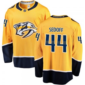Breakaway Fanatics Branded Youth Christoffer Sedoff Gold Home Jersey - NHL Nashville Predators