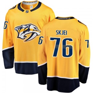 Breakaway Fanatics Branded Youth Brady Skjei Gold Home Jersey - NHL Nashville Predators